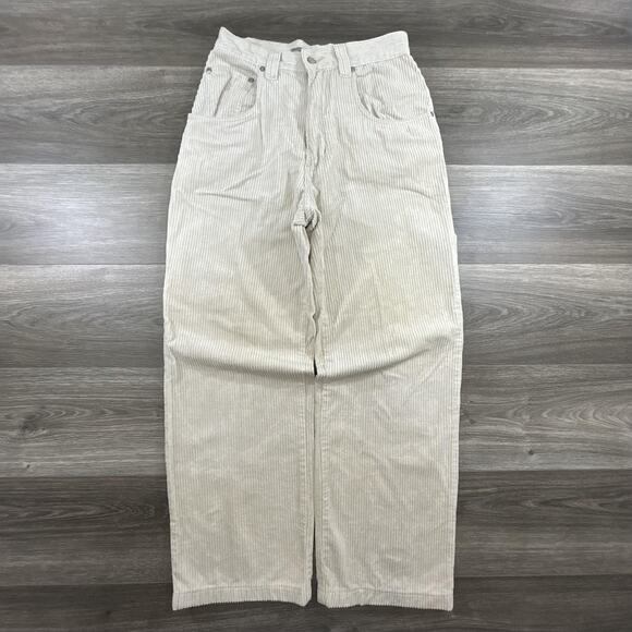 Vintage Zonz Corduroy Pants Mens 28x30 Carpenter Baggy Workwear JNCO 90s Retro - Picture 1 of 9